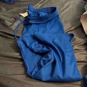 Cherokee scrub pants royal blue